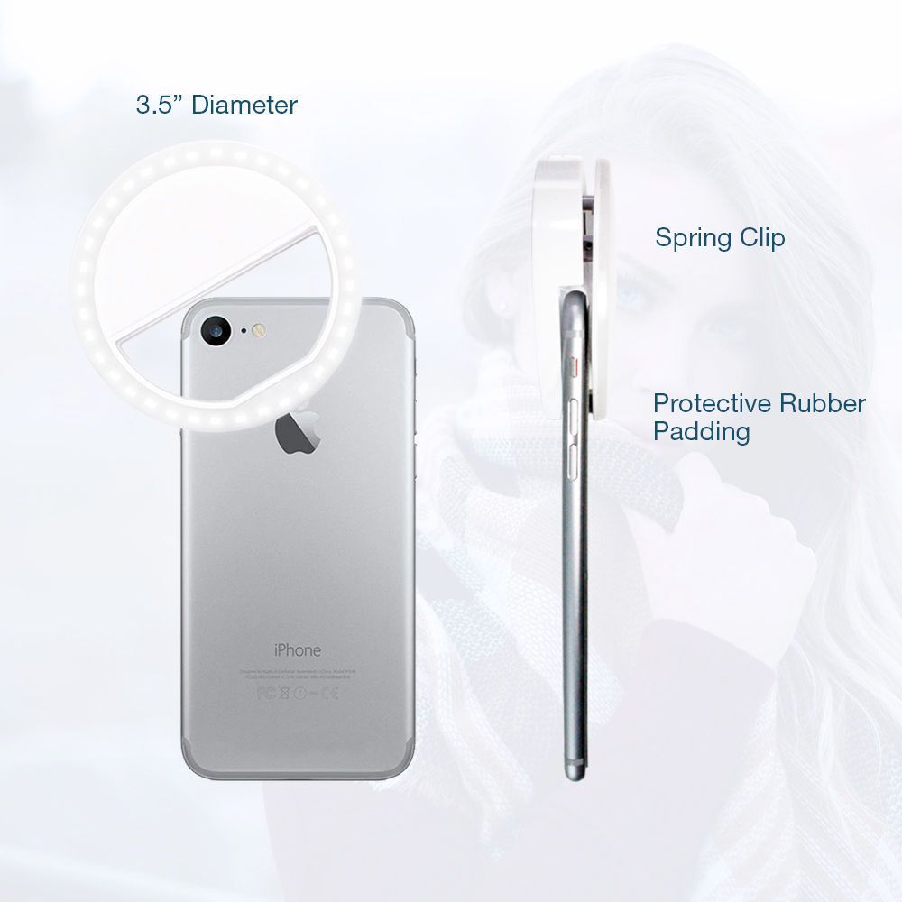 Portable Selfie Ring Light