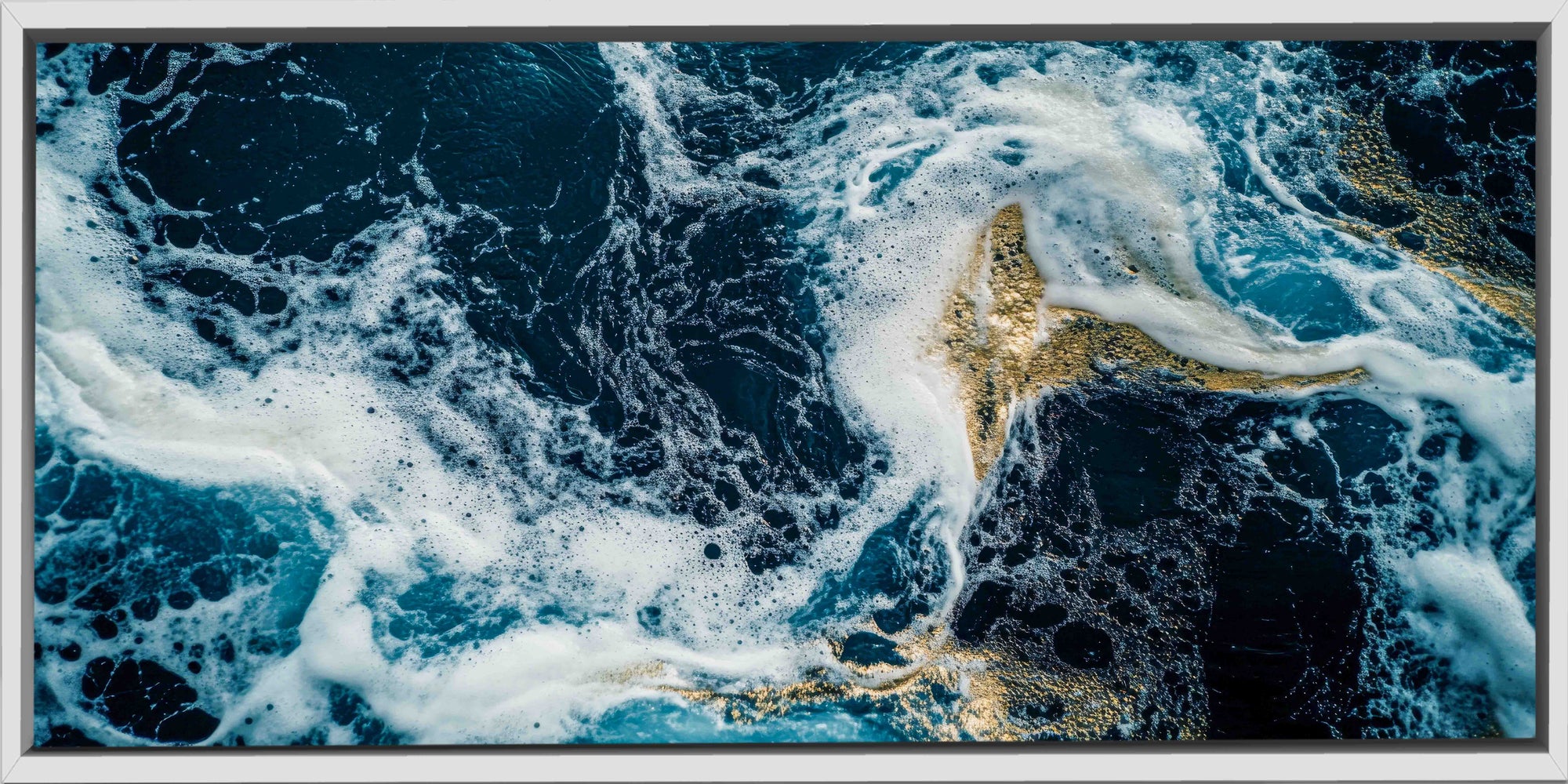 Fluid art abstract 72" x 36" fine art canvas print-2