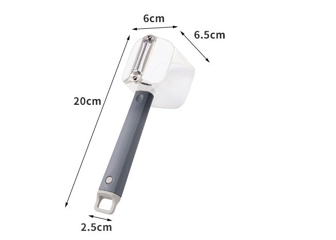 Pelerin with dimensions labeled on a white background