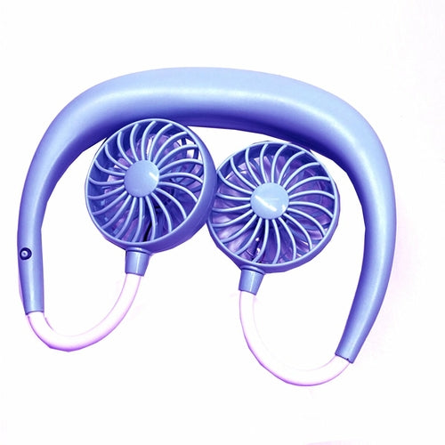 Double Cool Cordless Mini Collar Fan