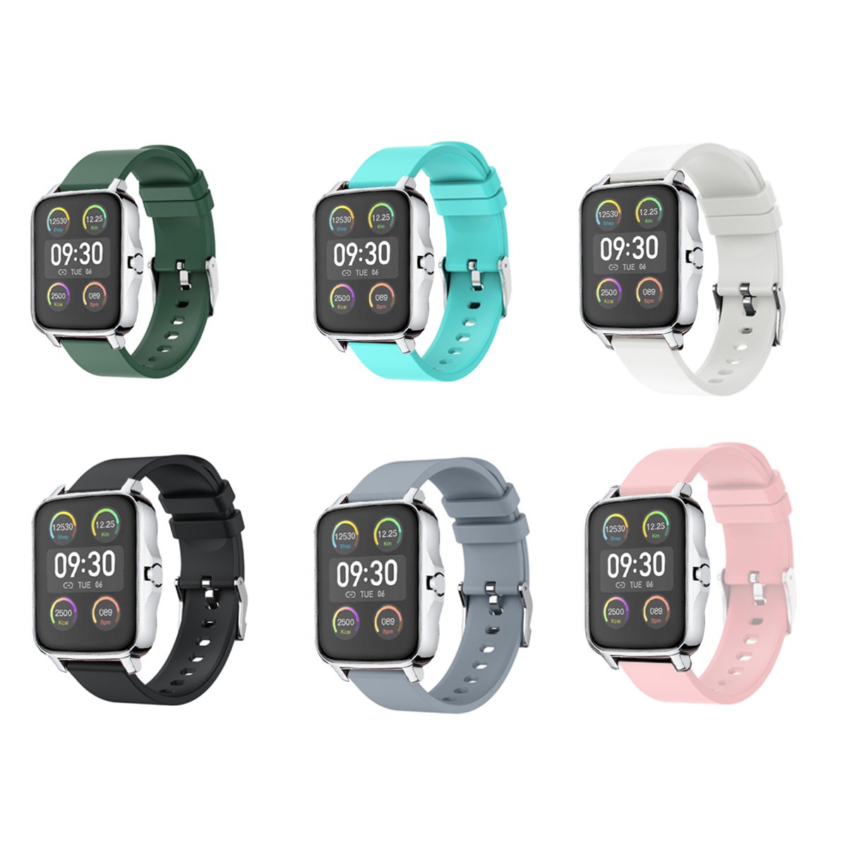 Lifestyle Smart Watch with Heart Health Monitor