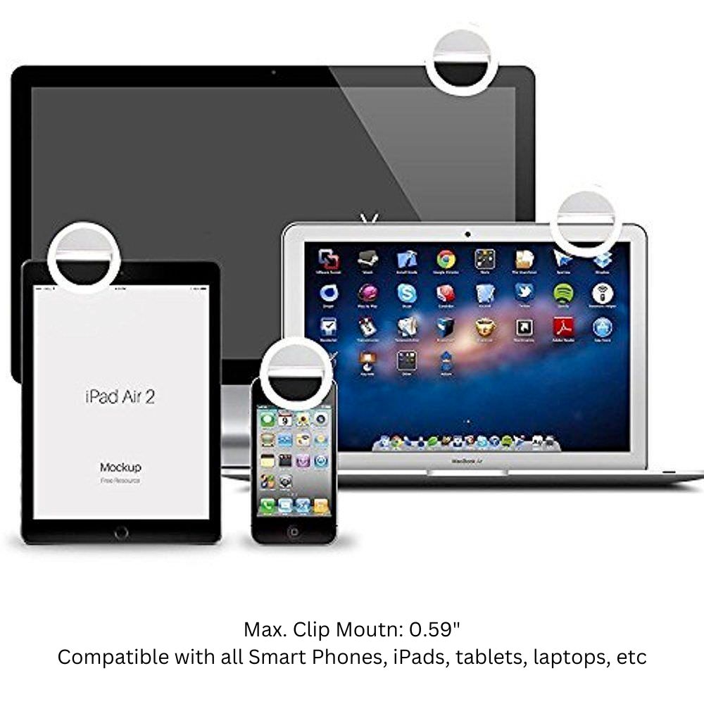 Portable Selfie Ring Light