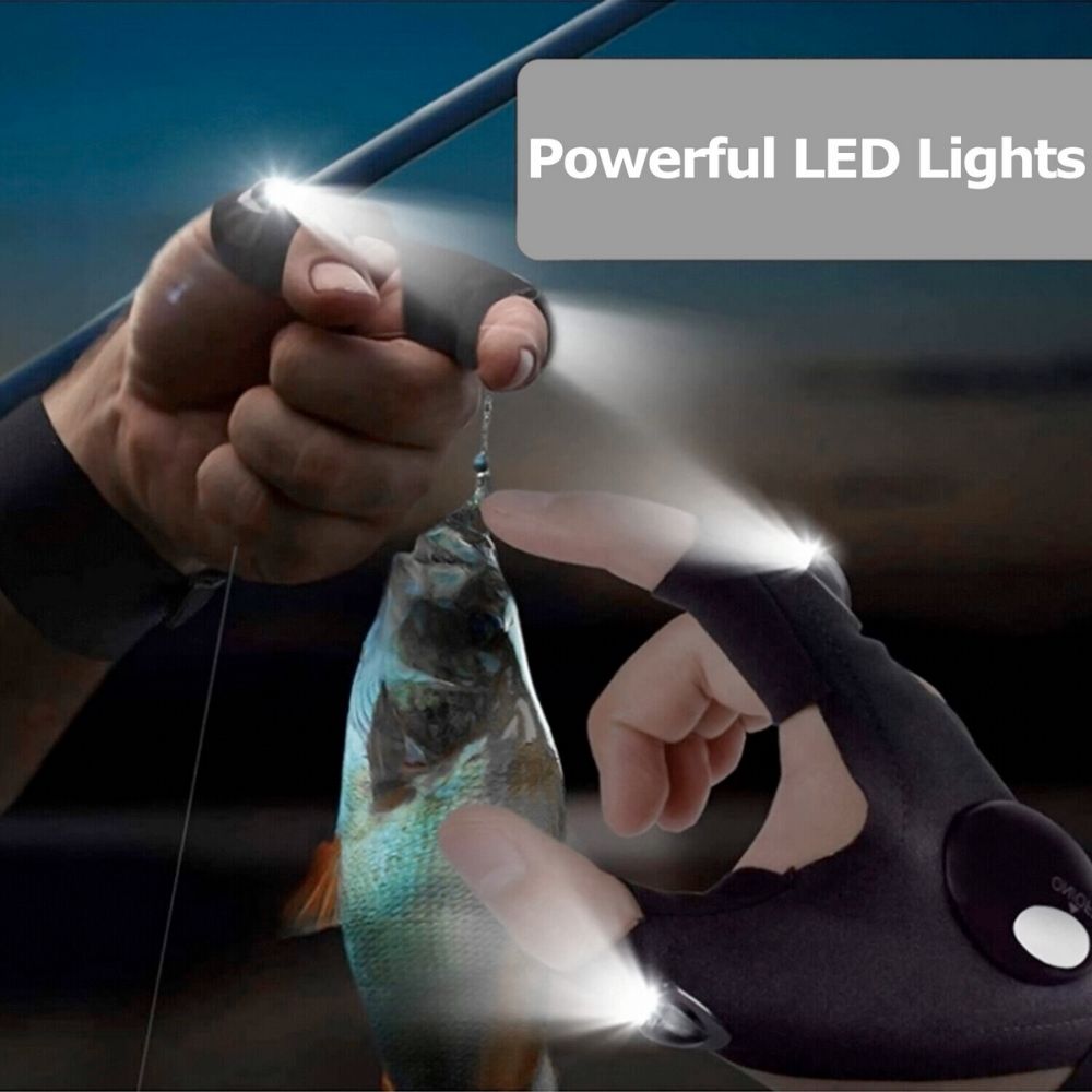 Multipurpose LED Flashlight Gloves