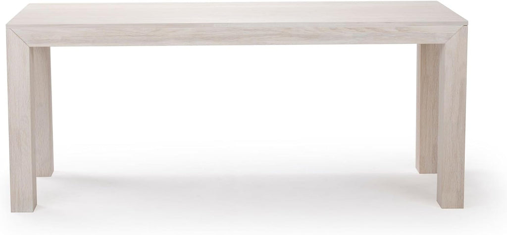 72 Inch Modern Wood Dining Table, Solid Wood Rectangular Dining Table