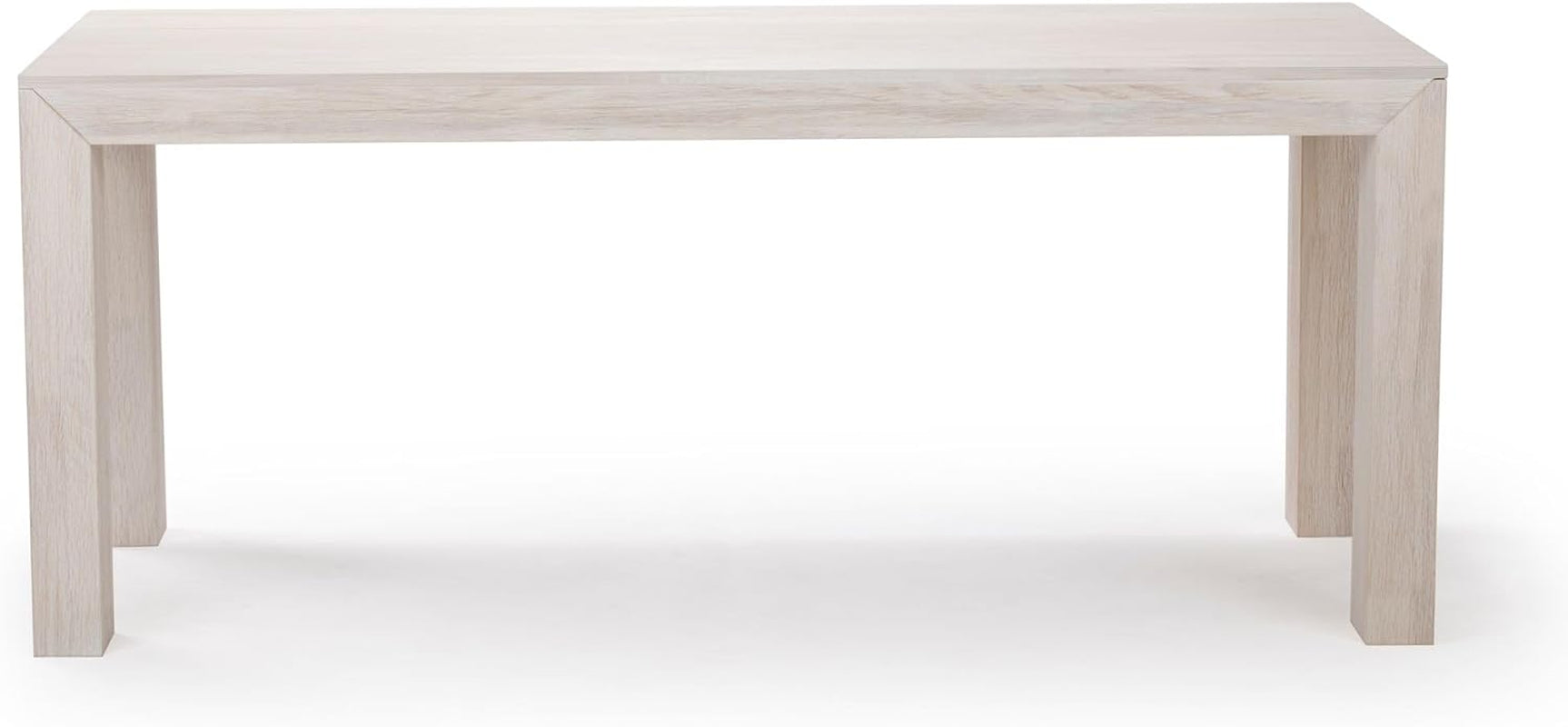 72 Inch Modern Wood Dining Table, Solid Wood Rectangular Dining Table