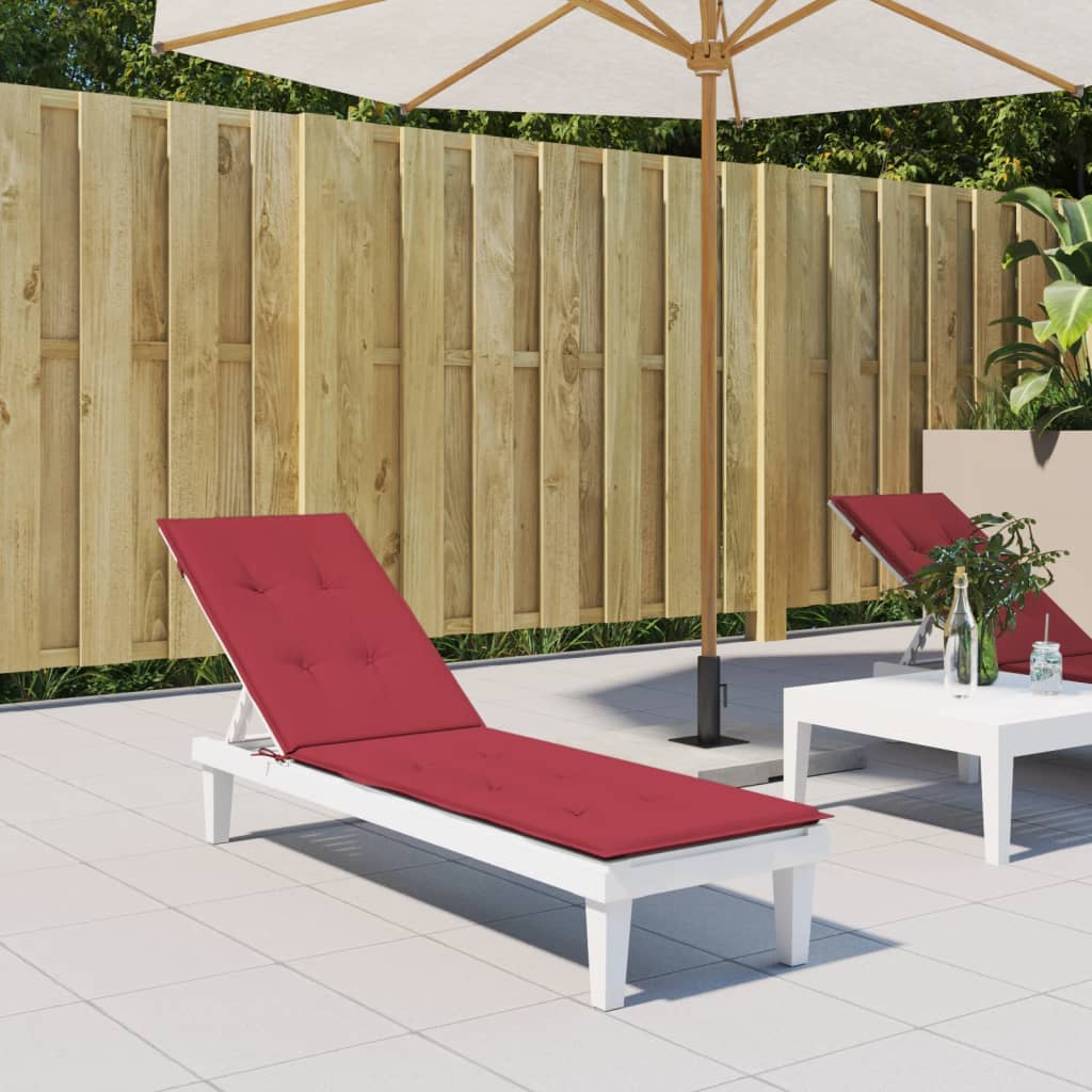 vidaXL Chair Cushion Outdoor Patio Water Repellent Deck Chair Seat Cushion Pad-17