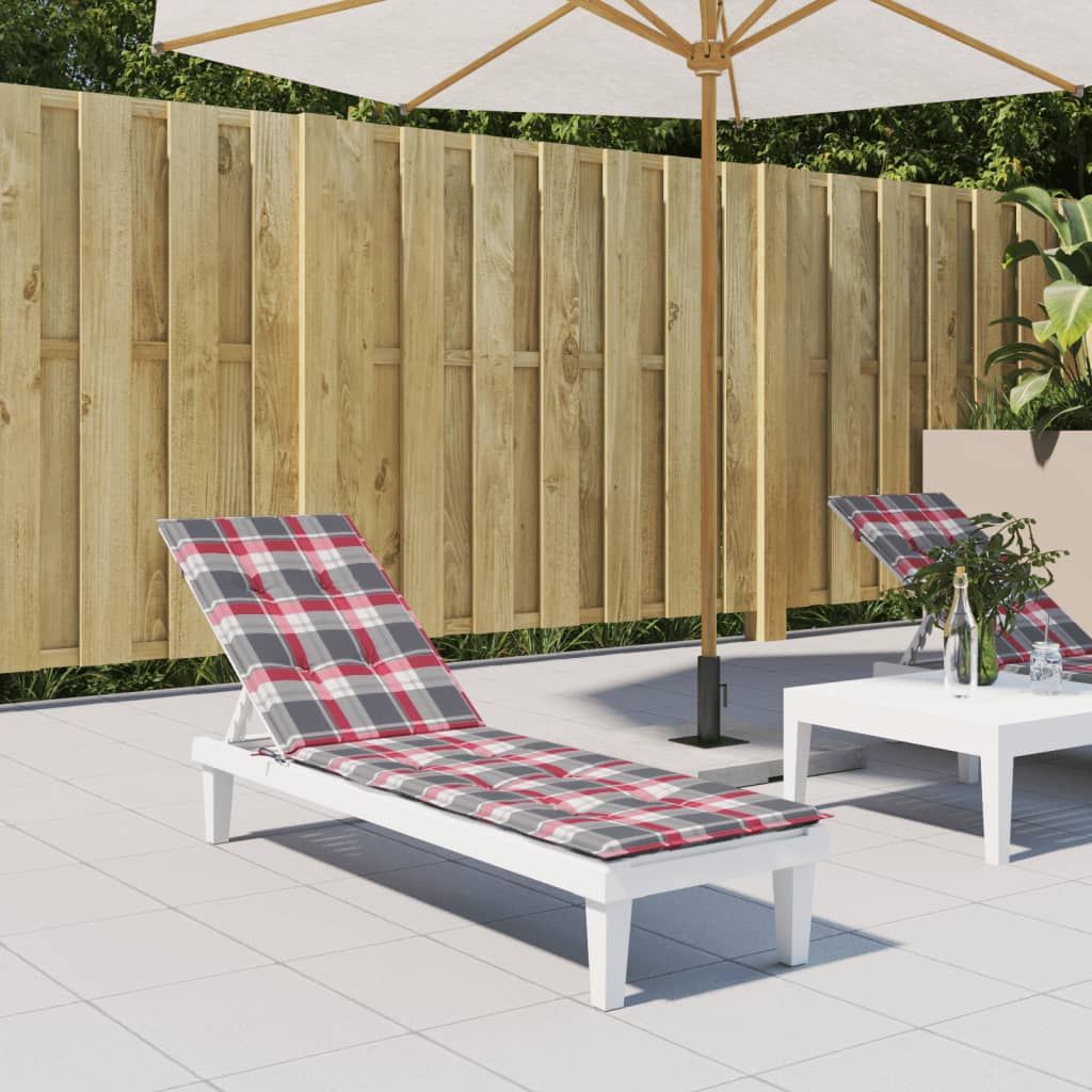 vidaXL Chair Cushion Outdoor Patio Water Repellent Deck Chair Seat Cushion Pad-14