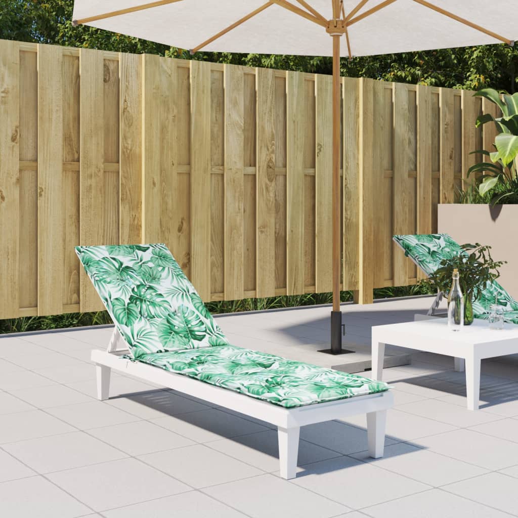 vidaXL Chair Cushion Outdoor Patio Water Repellent Deck Chair Seat Cushion Pad-25