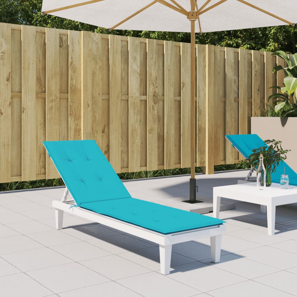 vidaXL Chair Cushion Outdoor Patio Water Repellent Deck Chair Seat Cushion Pad-23