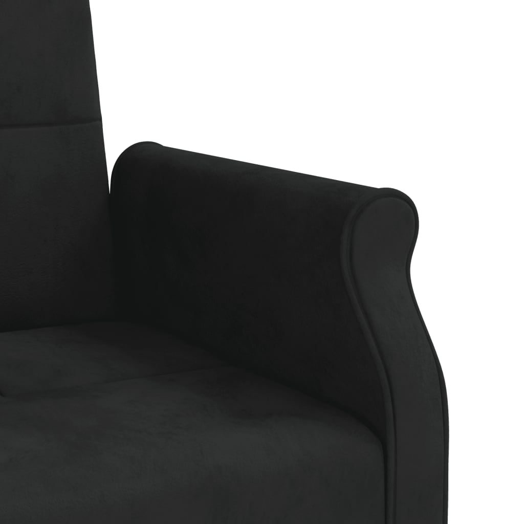 vidaXL Sofa Bed Loveseat Convertible Sofa Bed with Cushions for Studio Velvet-2