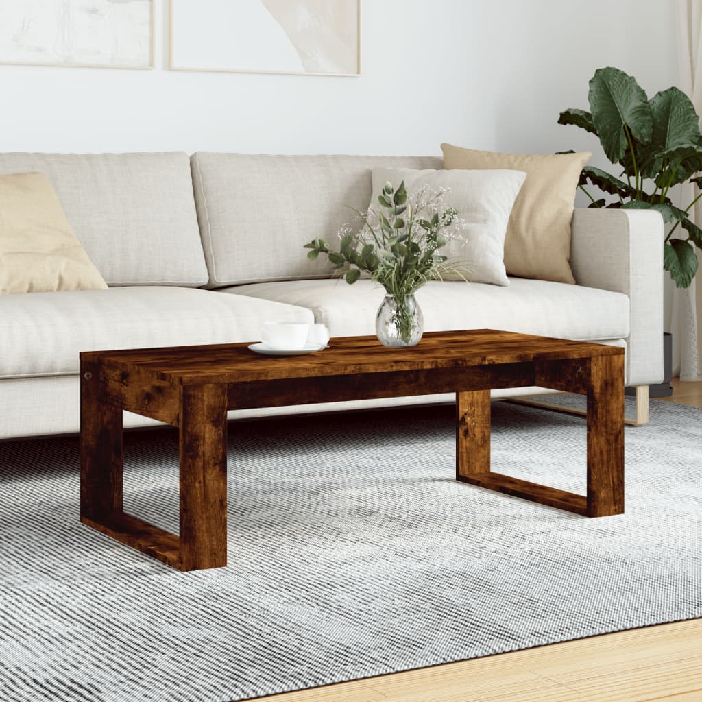 vidaXL Coffee Table Accent Couch Side Table for Living Room Engineered Wood-6
