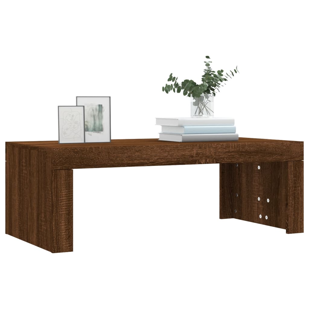 vidaXL Coffee Table Accent Couch Side Table for Living Room Engineered Wood-1