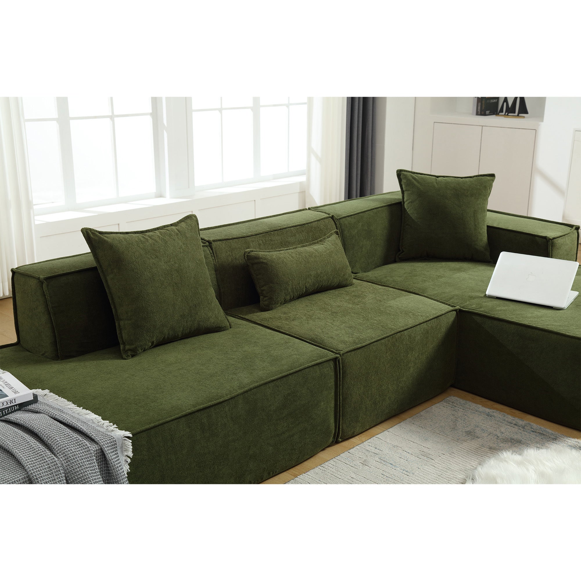 Modular combination living room sofa set, modern minimalist sofa, free