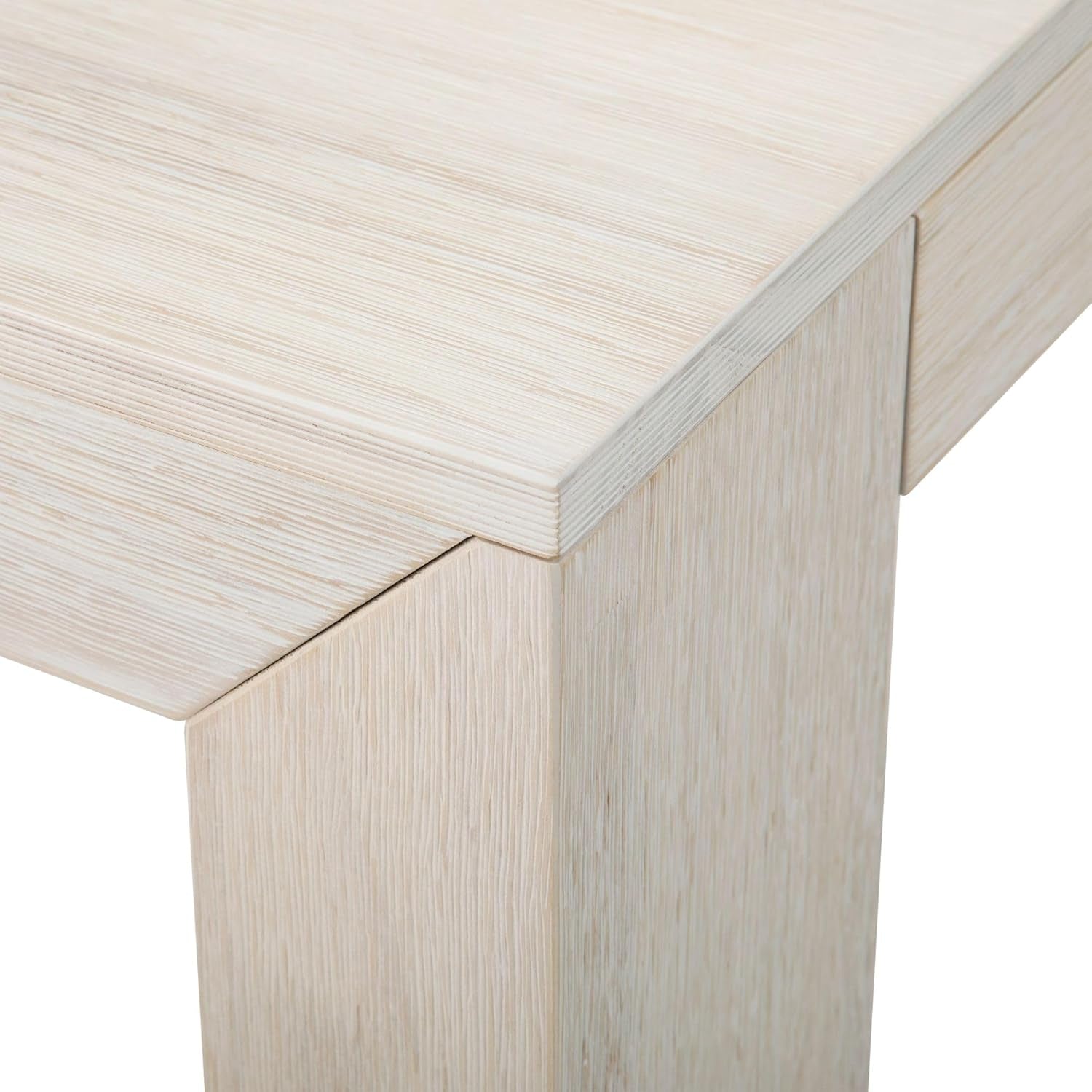 72 Inch Modern Wood Dining Table, Solid Wood Rectangular Dining Table