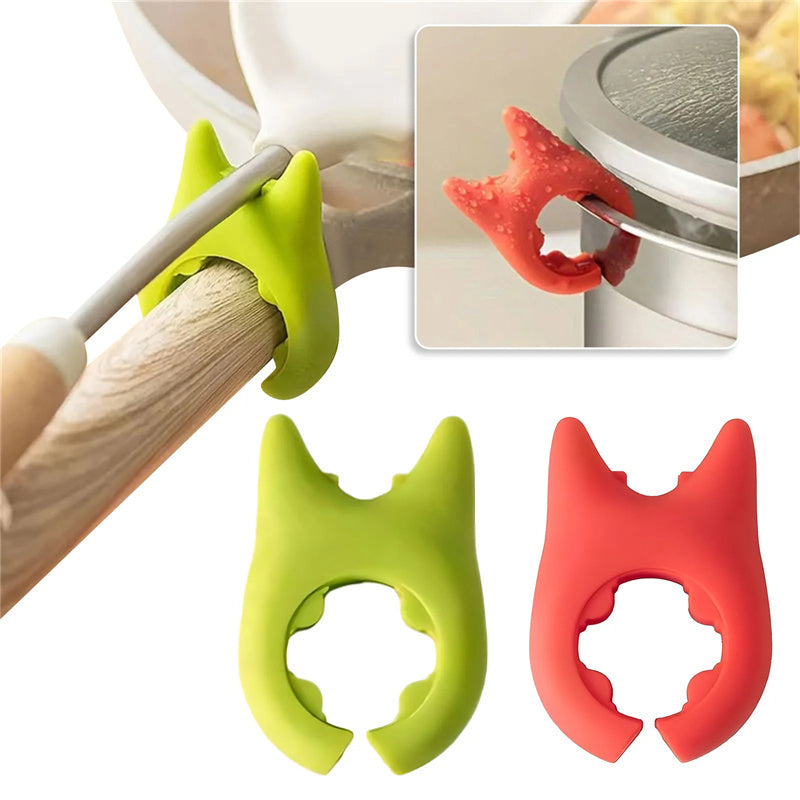 Silicone Pot Clip & Spoon Rest
