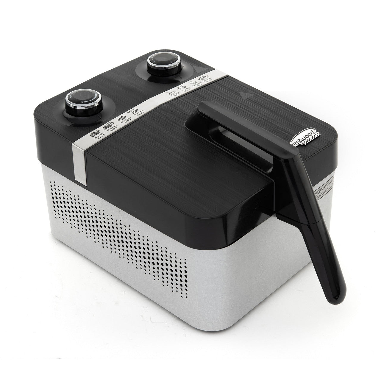 Brentwood Select 3.4 Quart Rapid Electric Air Fryer in Stainless Steel-0