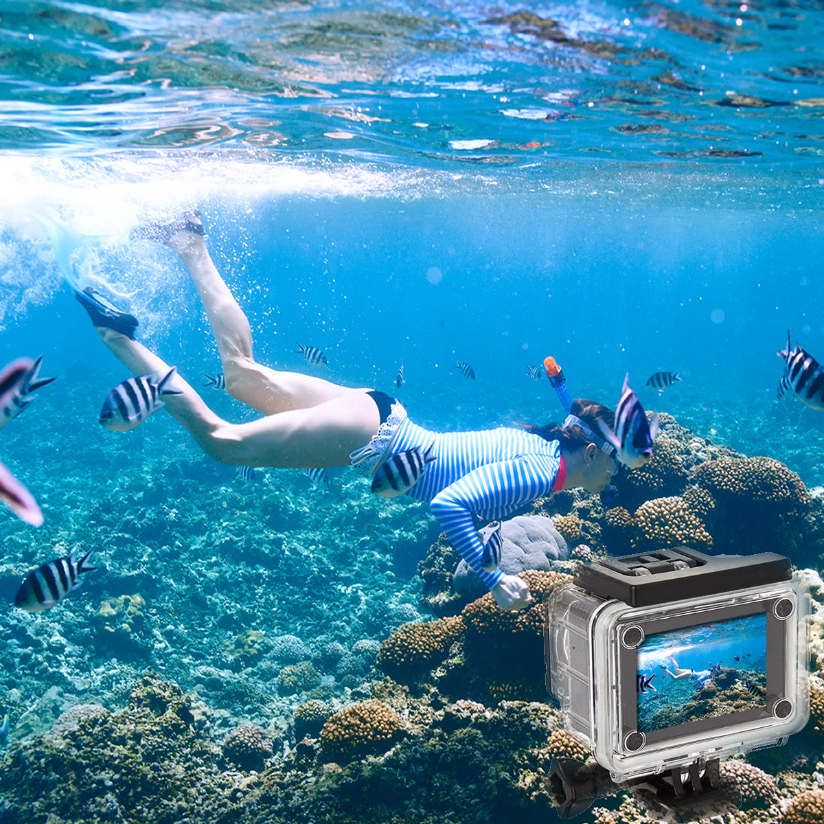 4K Waterproof Action Apex Camera