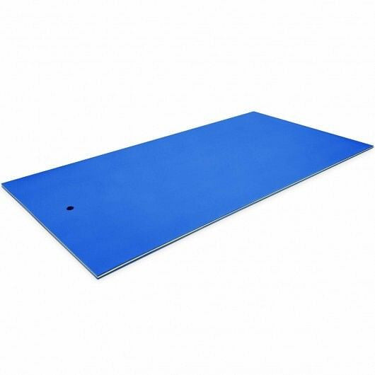 12' x 6' 3 Layer Floating Water Pad-Green-9