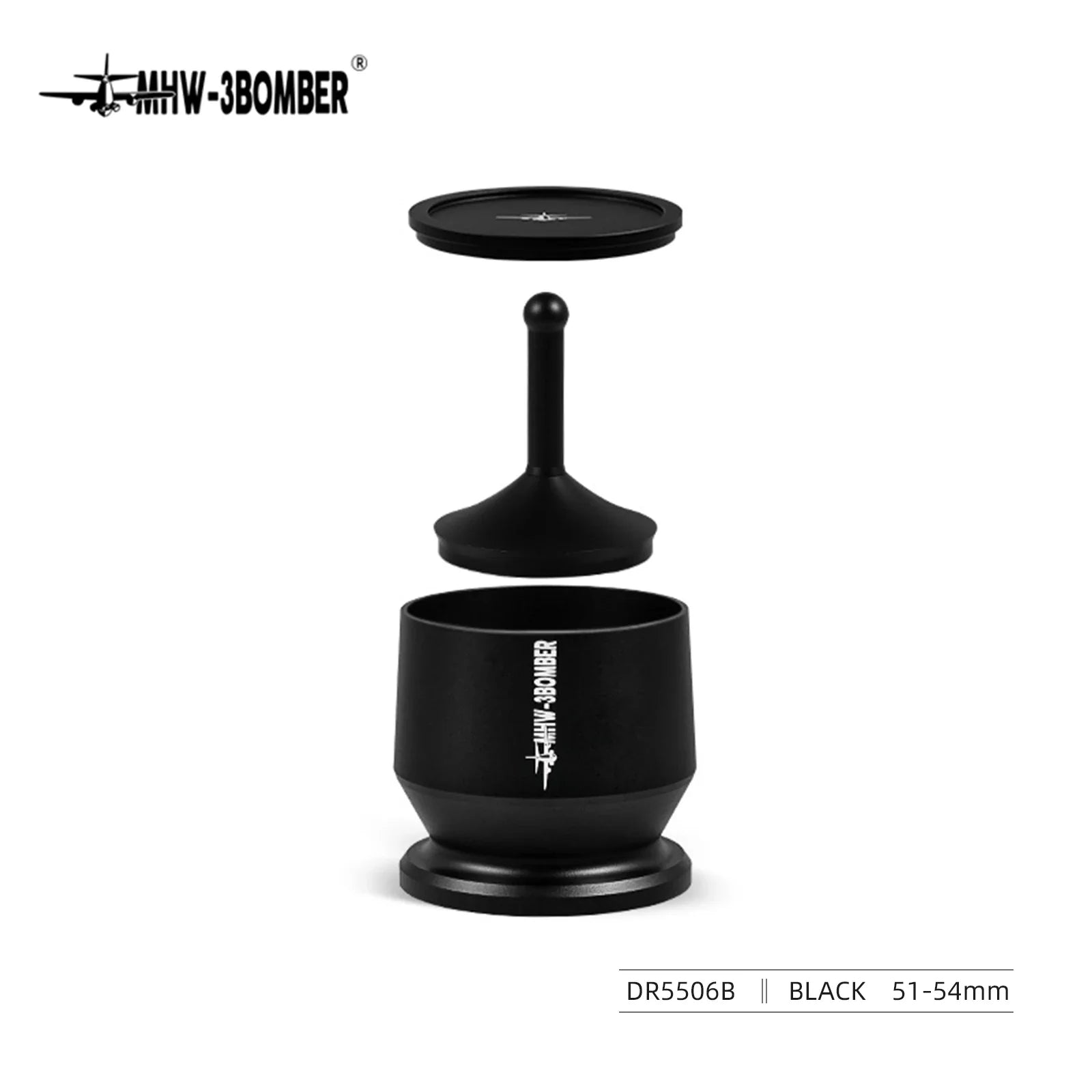 Coffee Dosing Funnel Aluminum Alloy Dosing Shaker Fit 51-54/58mm Portafilters Espresso Dosing Cup Home Barista Tools-5