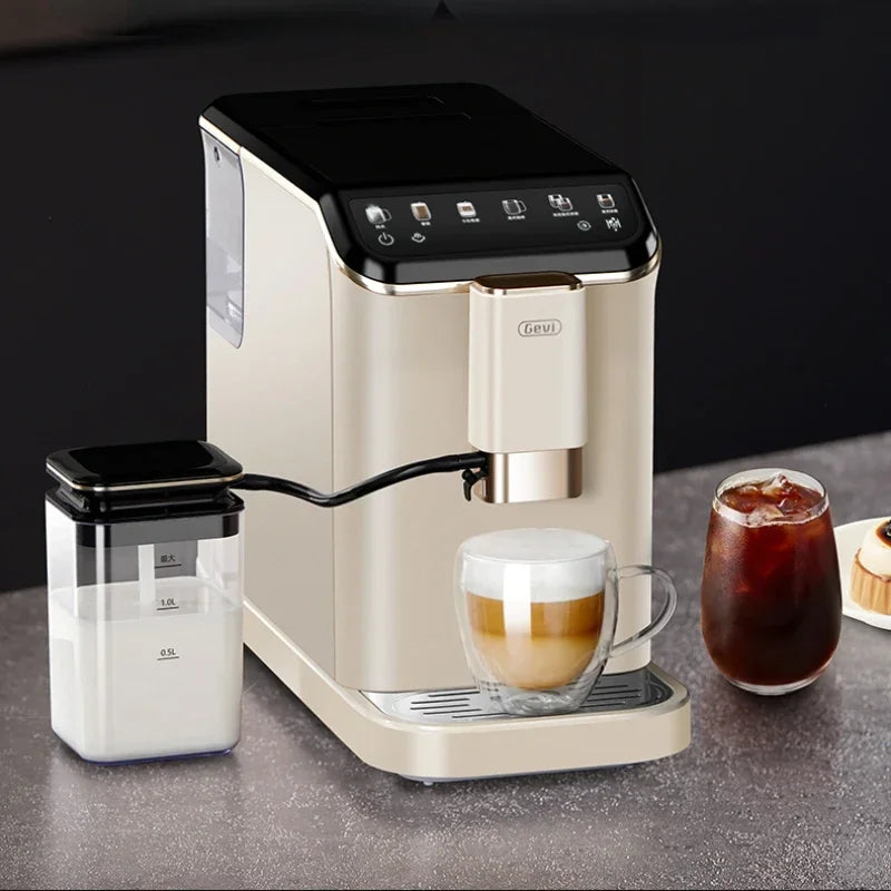 Fully Automatic Coffee Machine with Grinder & Milk Frother – 20 Bar | 1.5L Tank-5