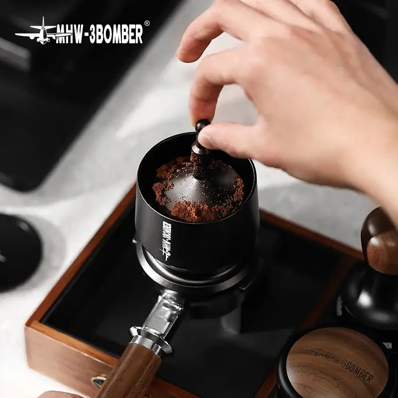 Coffee Dosing Funnel Aluminum Alloy Dosing Shaker Fit 51-54/58mm Portafilters Espresso Dosing Cup Home Barista Tools-1