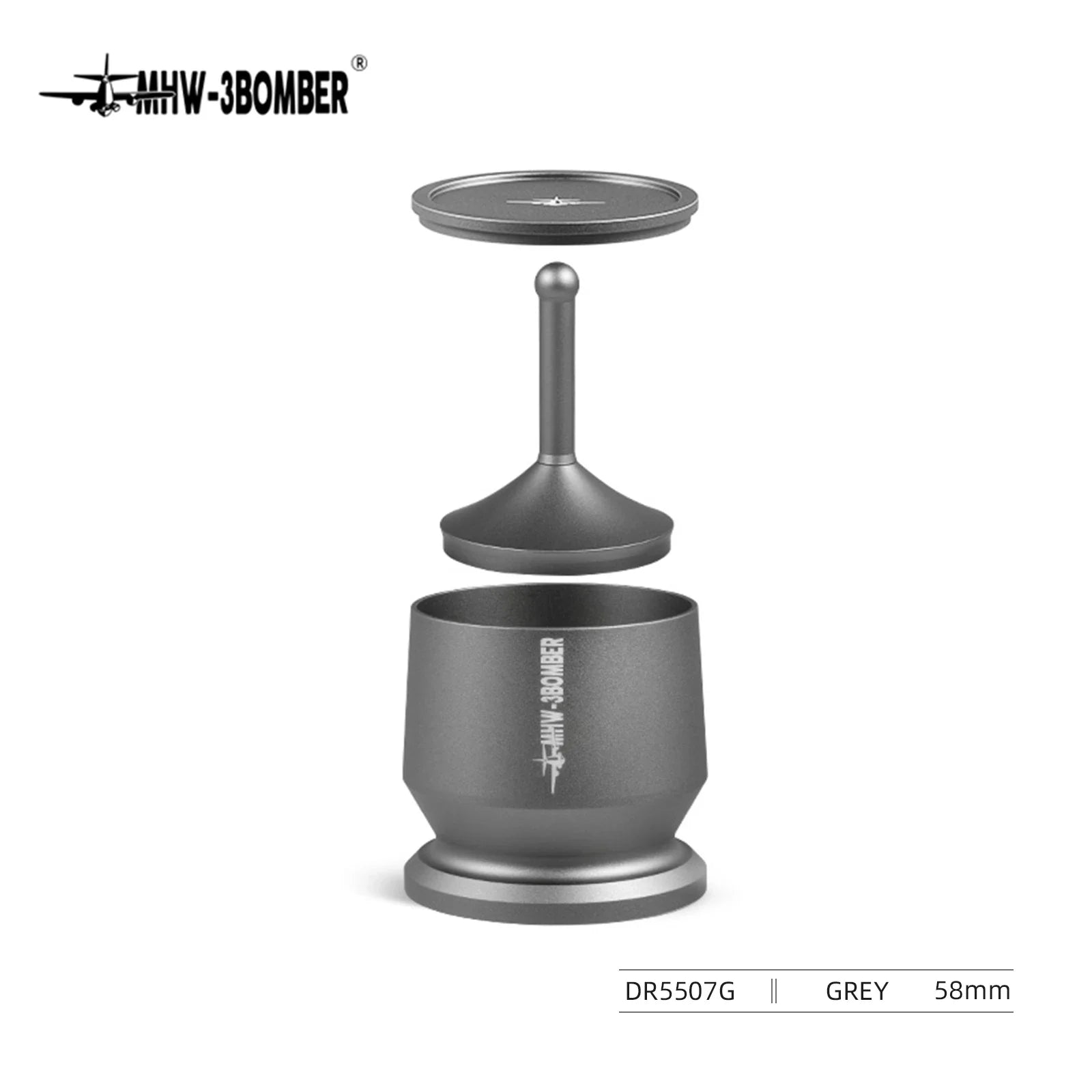 Coffee Dosing Funnel Aluminum Alloy Dosing Shaker Fit 51-54/58mm Portafilters Espresso Dosing Cup Home Barista Tools-6