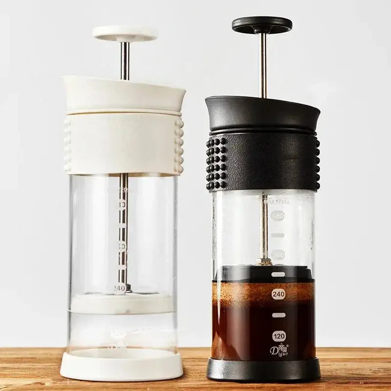 French press pot Hold Pyrex coffee pot filter press teapot with coffee powder infuser coffee tools-3