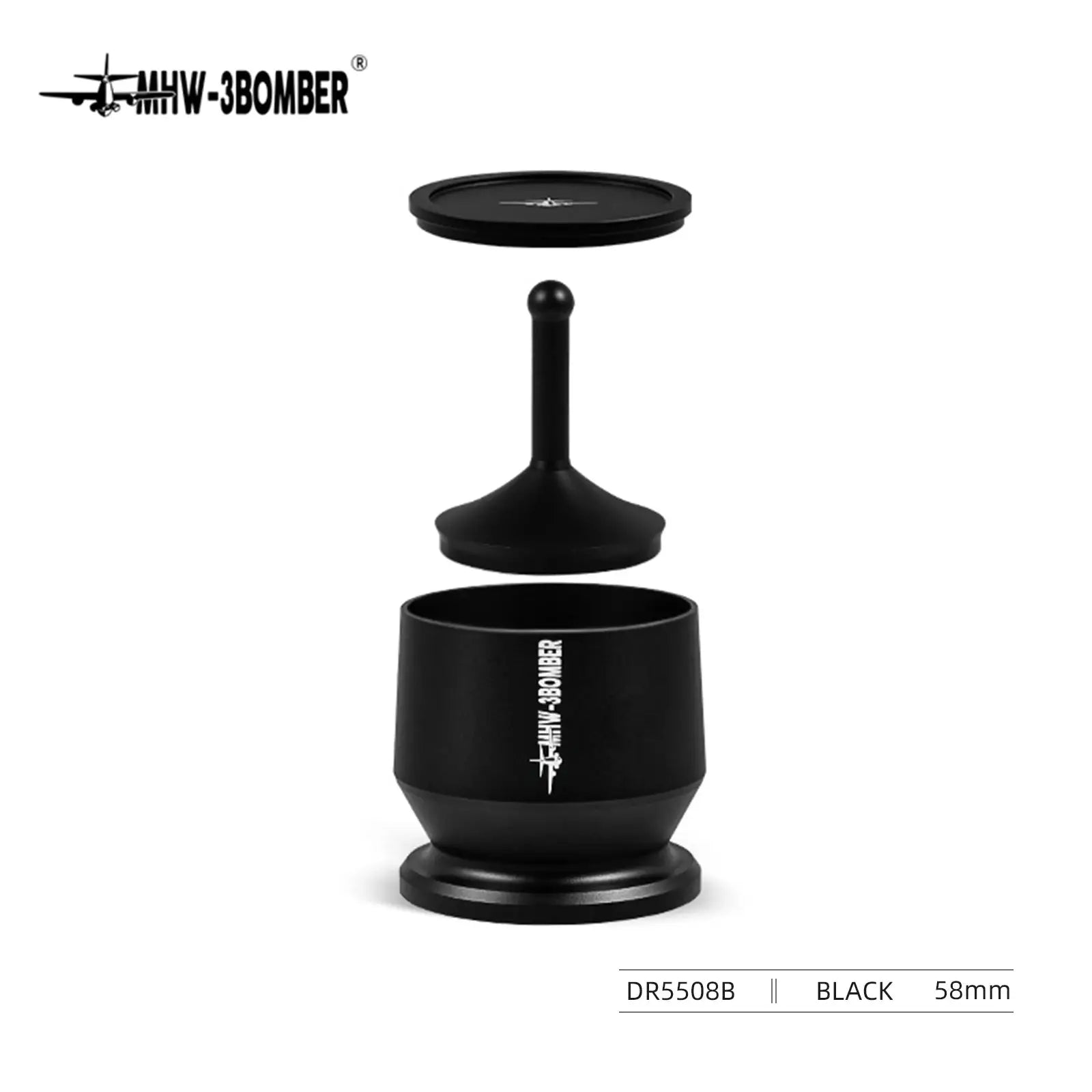 Coffee Dosing Funnel Aluminum Alloy Dosing Shaker Fit 51-54/58mm Portafilters Espresso Dosing Cup Home Barista Tools-8