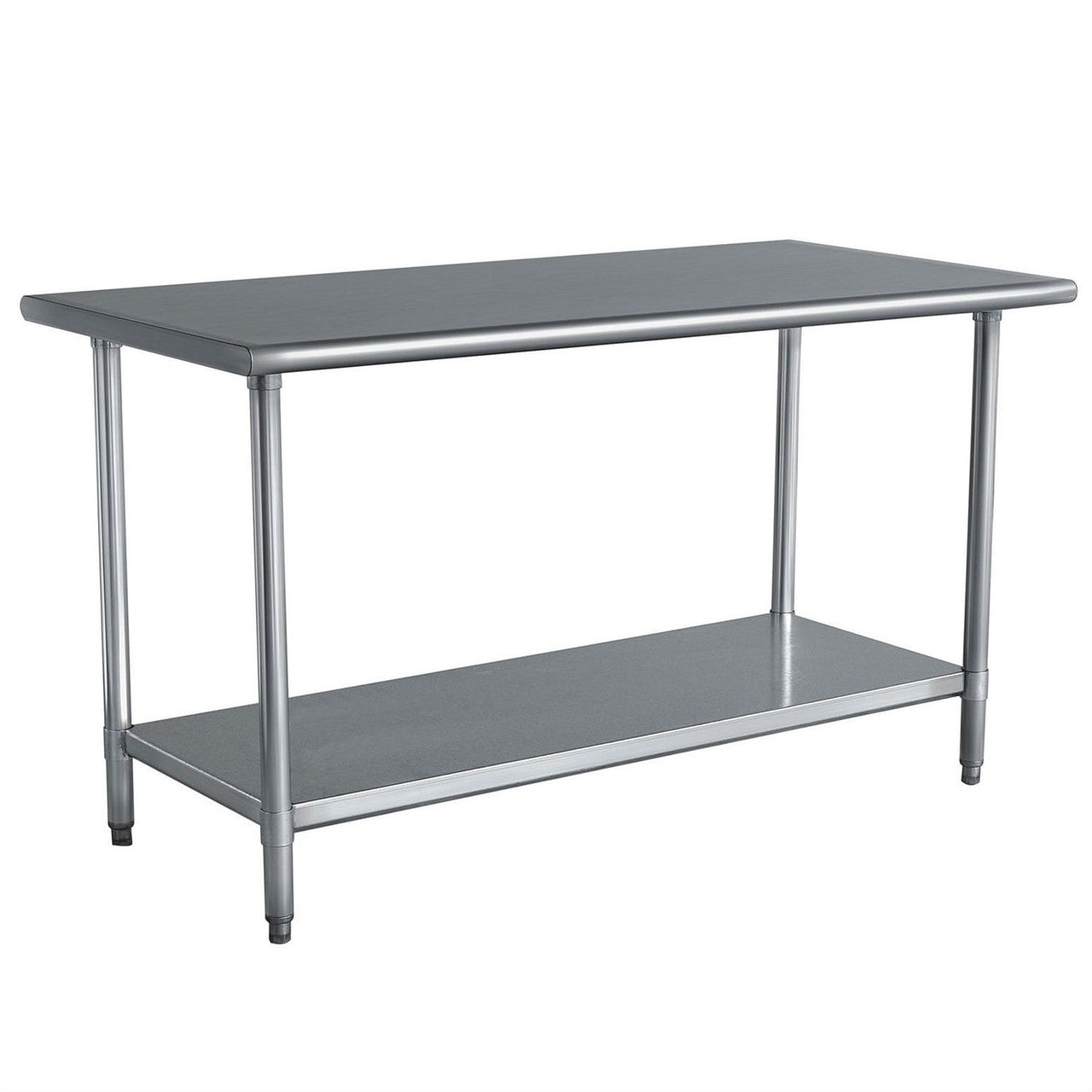 Stainless Steel Top Utility Table High Top Workbench Prep Table 24 x 48 inch-1