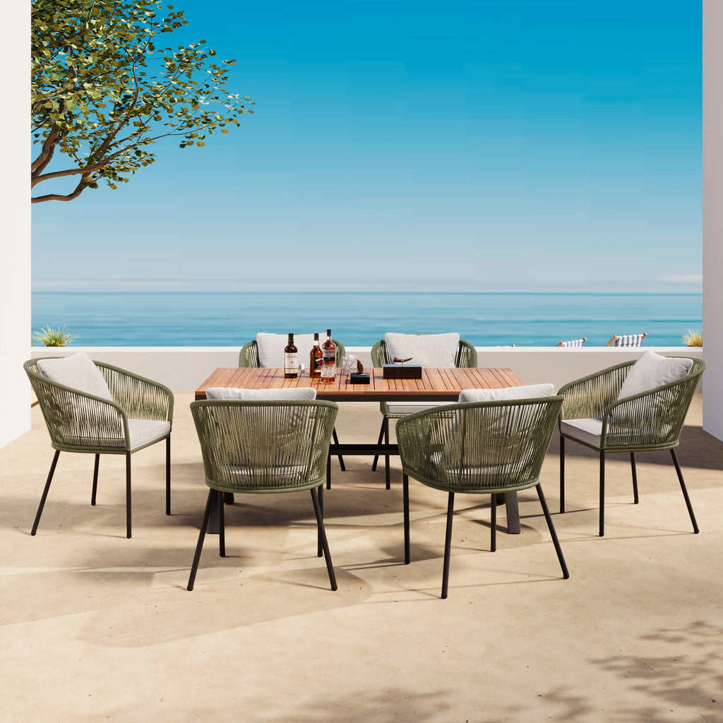 7-Piece Outdoor All-Weather Dining Set Furniture Set