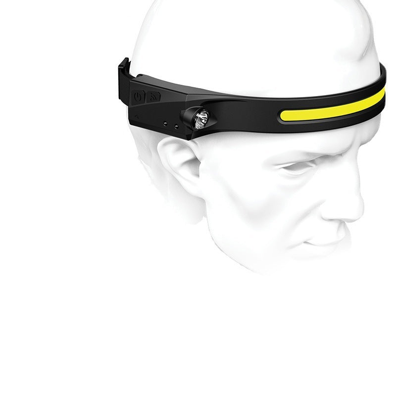 USB Rechargeable COB LED Headlamp