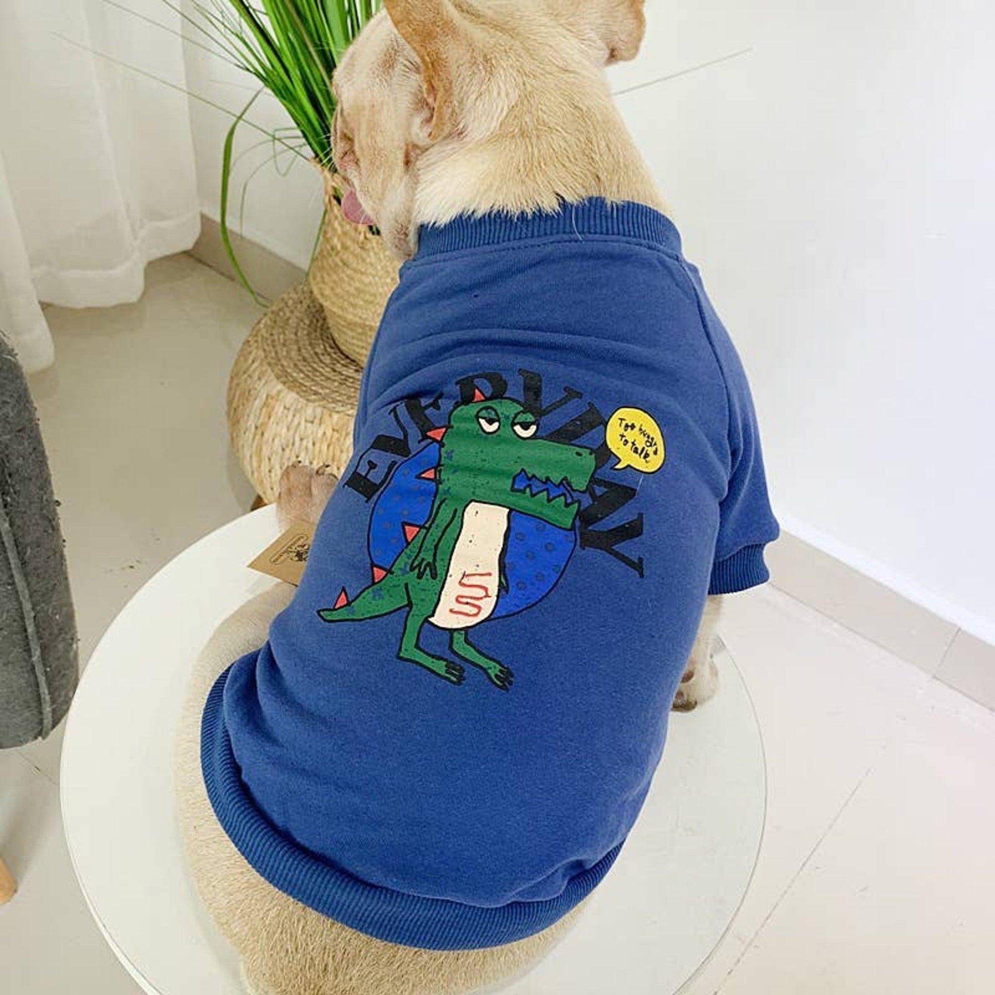 Cozy Love Print Matching Cardigan and Sweater Set for Pets and Owners-7