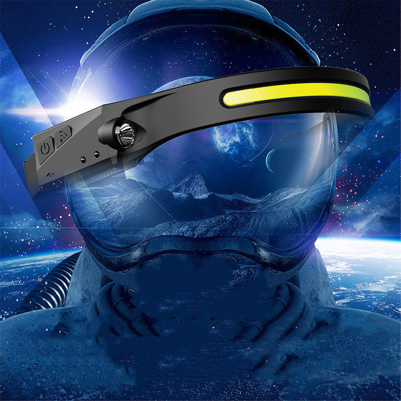USB Rechargeable COB LED Headlamp