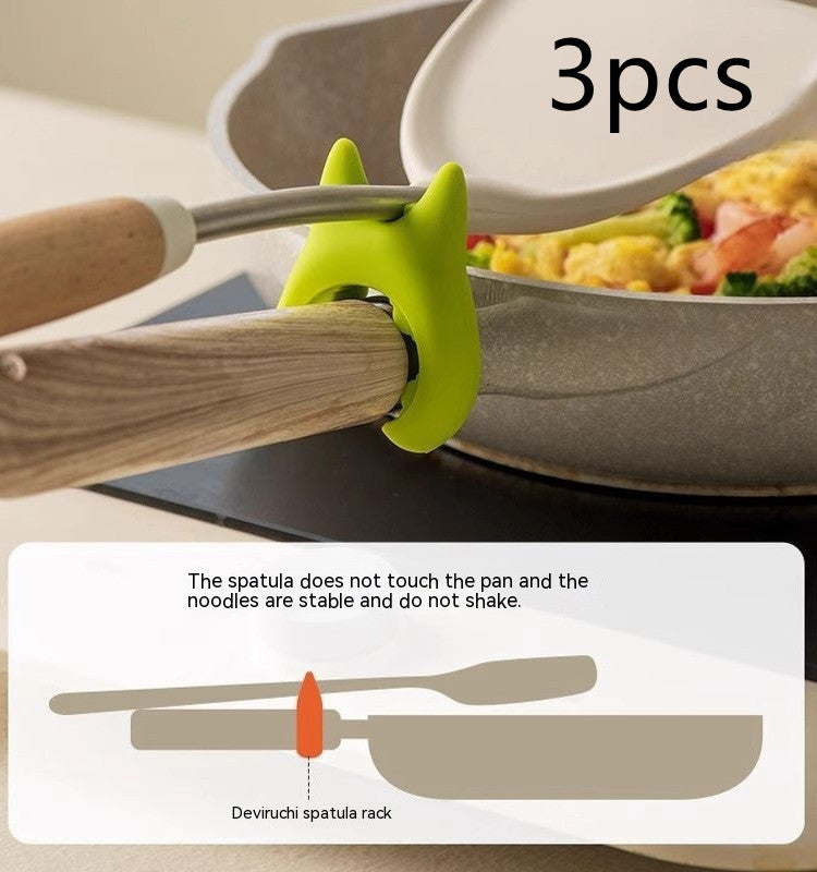 Silicone Pot Clip & Spoon Rest