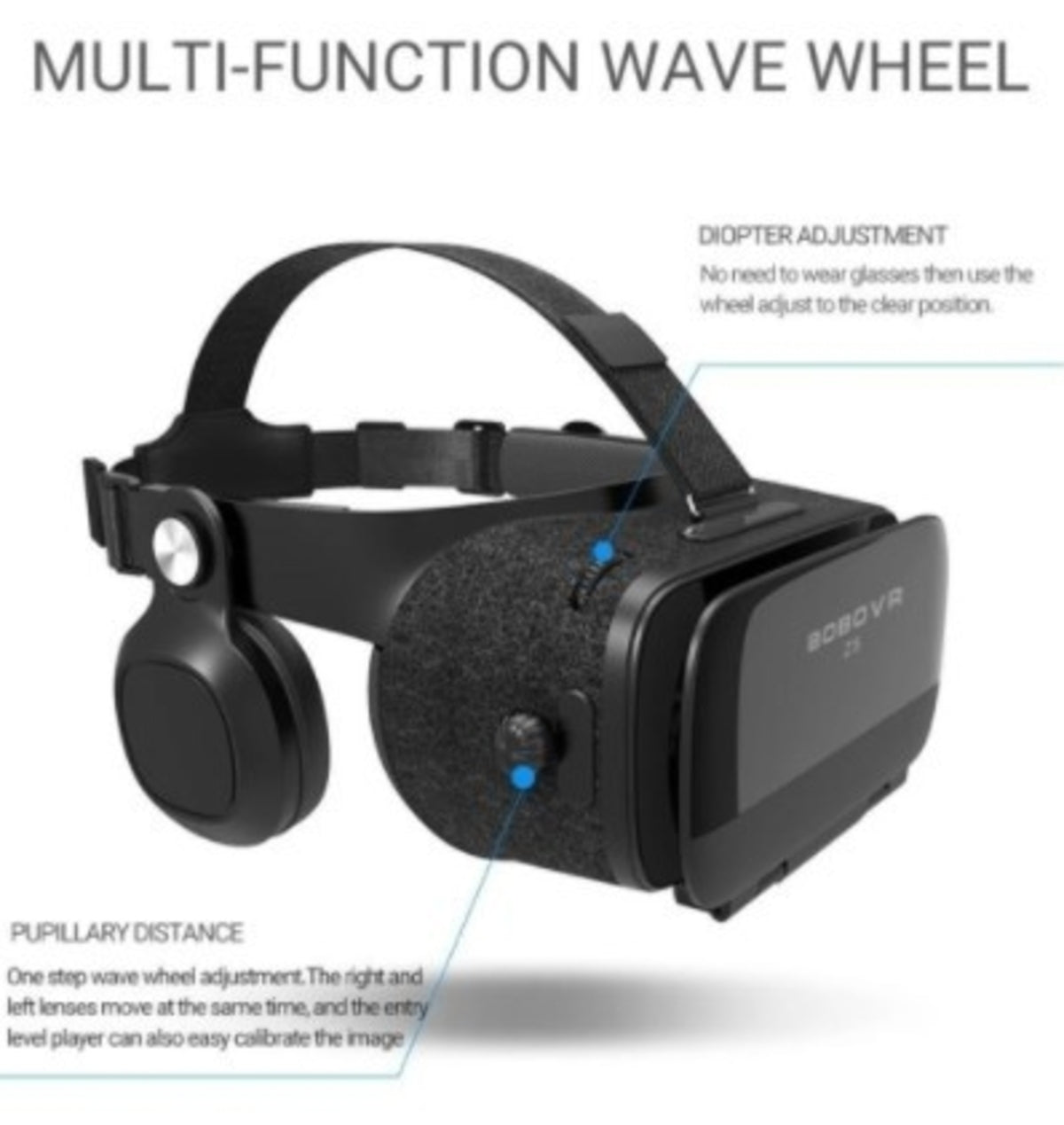 VR Gaming 3D Stereo Headset