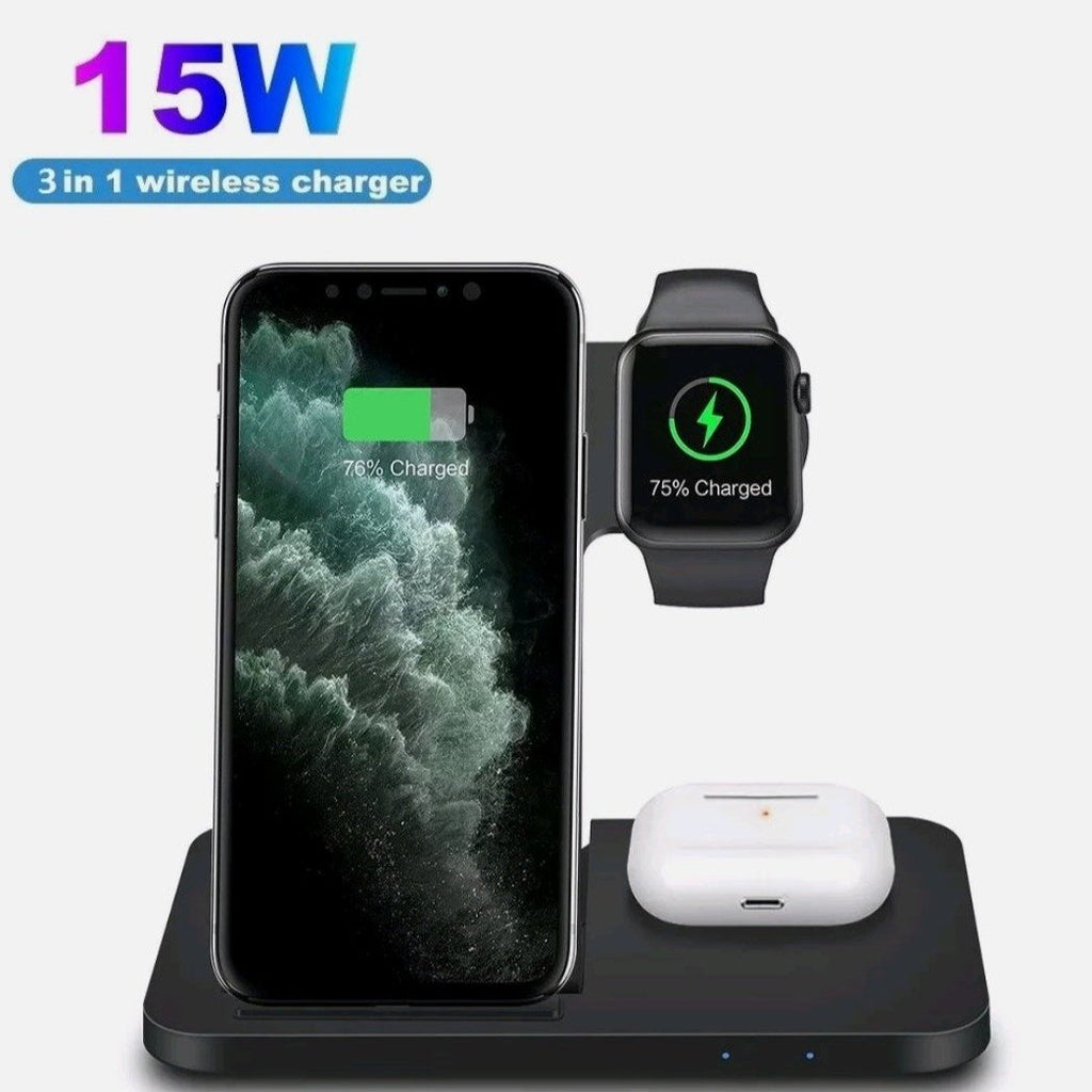 3-in-1 Wireless Charging Station