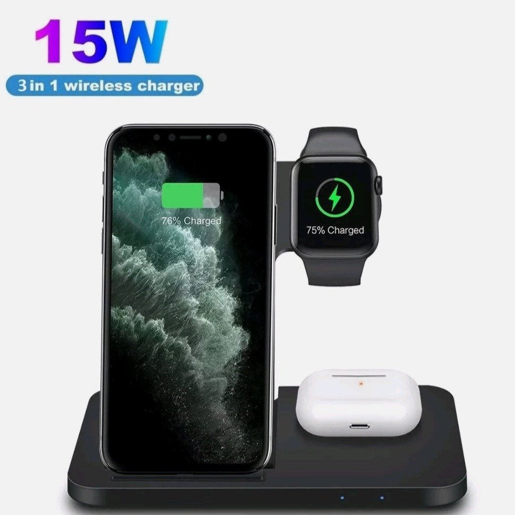 3-in-1 Wireless Charging Station
