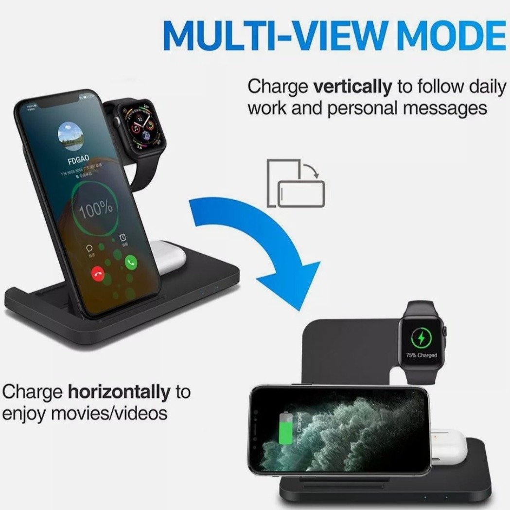 3-in-1 Wireless Charging Station