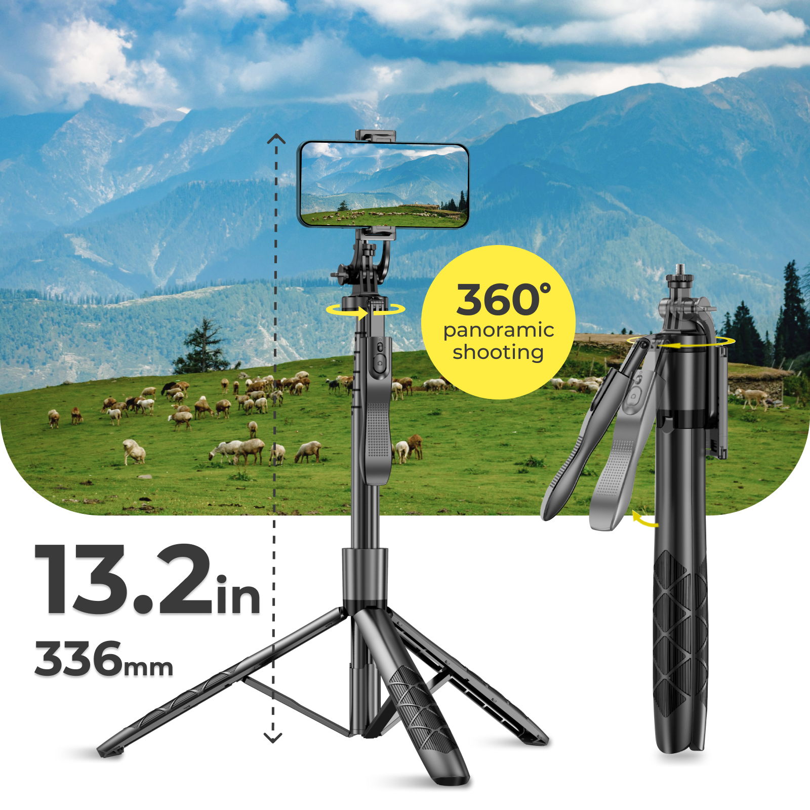 62-inch Phone Tripod and Selfie Stick