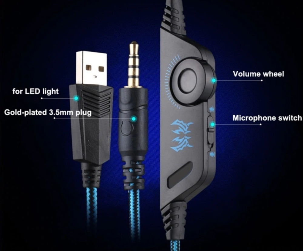 LED Gaming Headset