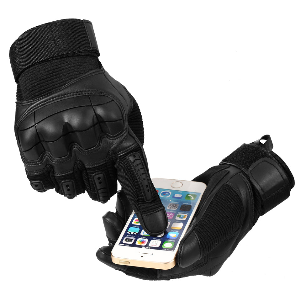 TouchScreen Full Finger Hard Knuckle Tactical Gloves