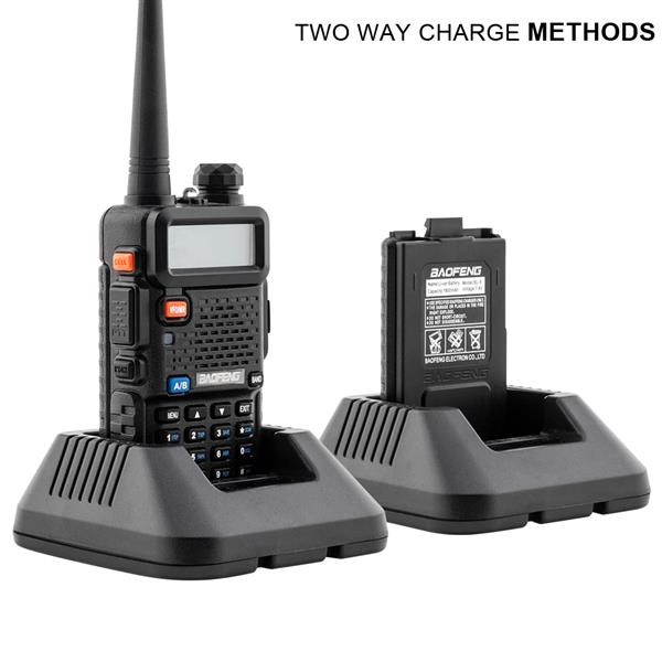 BAOFENG 1.5" LCD Dual Band Walkie Talkie