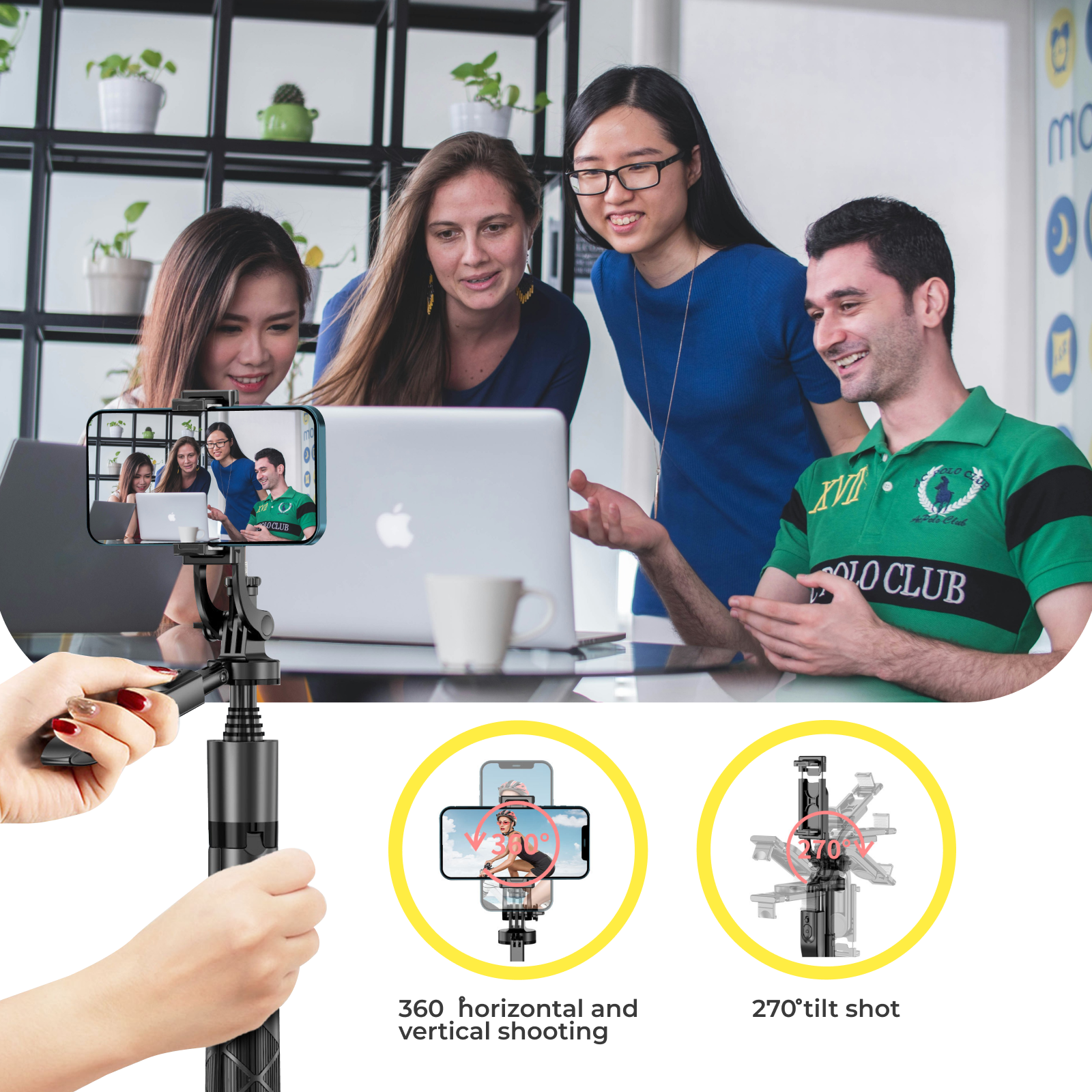 62-inch Phone Tripod and Selfie Stick