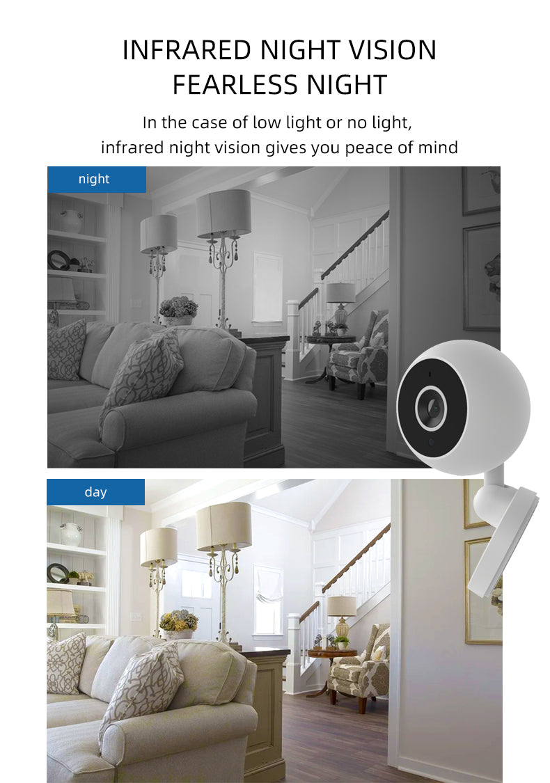 HD 1080P Smart Wifi Home Security Camera