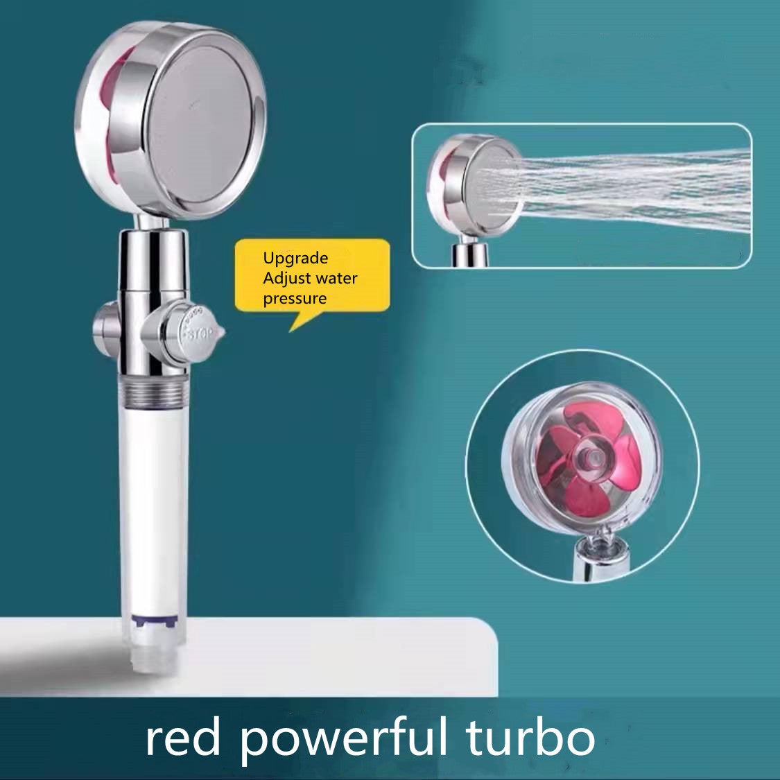 High-Pressure Vortex Shower Head