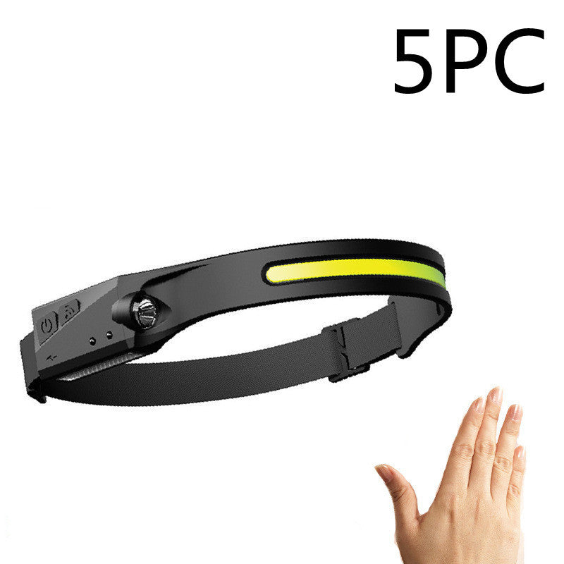 USB Rechargeable COB LED Headlamp
