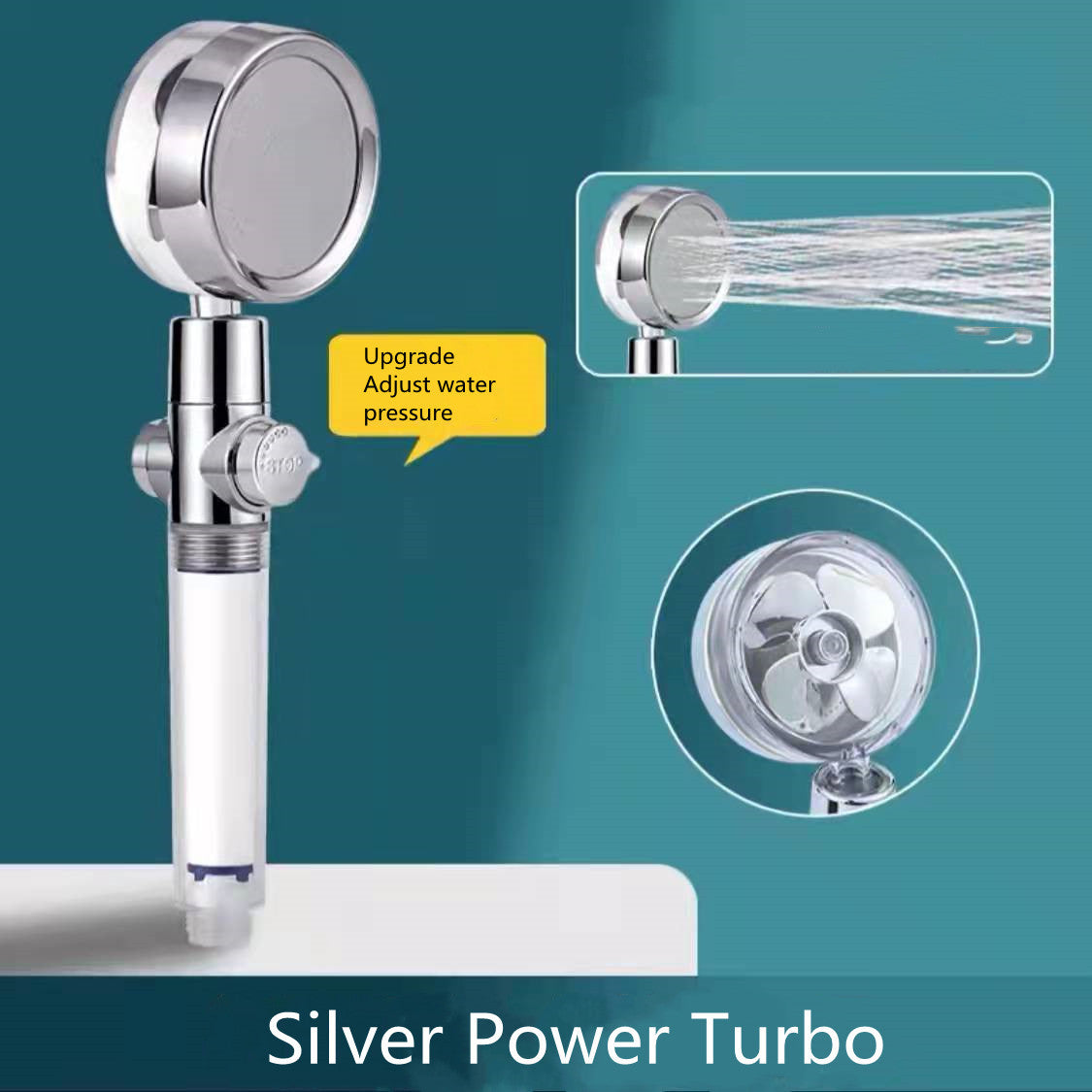 High-Pressure Vortex Shower Head