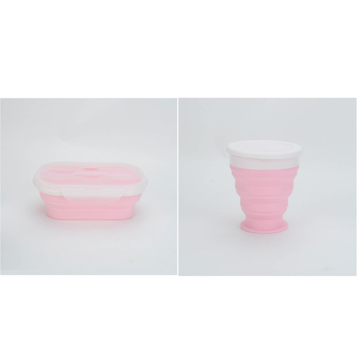Portable Foldable Silicone Lunch Box – Smart, Space-Saving Dining