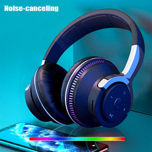 Wireless Light Changing Bluetooth Gaming Headset