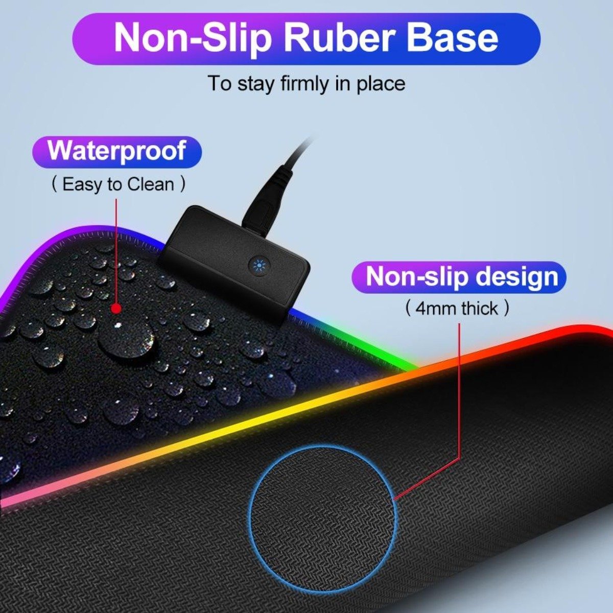 RGB Gaming Mouse Pad